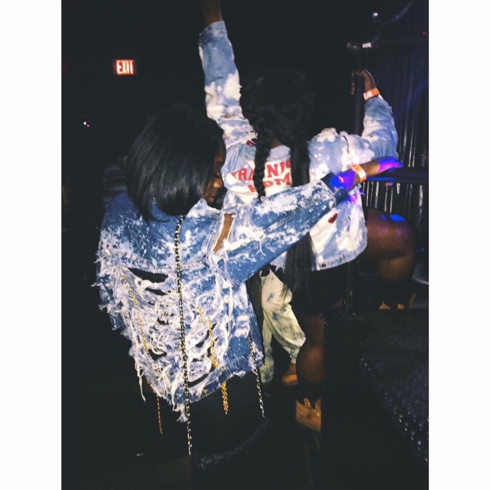 Jean jackets distressed